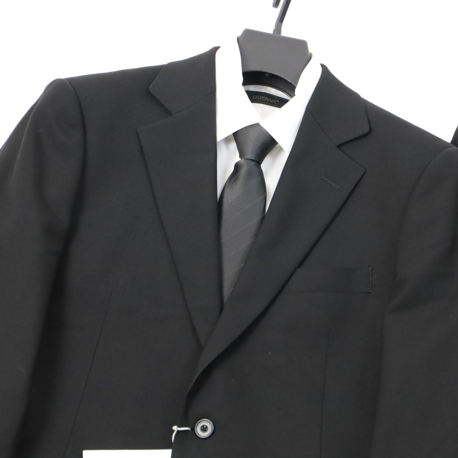 gotairiku 五大陸 フォーマル WEAR BLACK スーツ 礼服 ブラックスーツ 冠婚葬祭 背抜き AB6 281