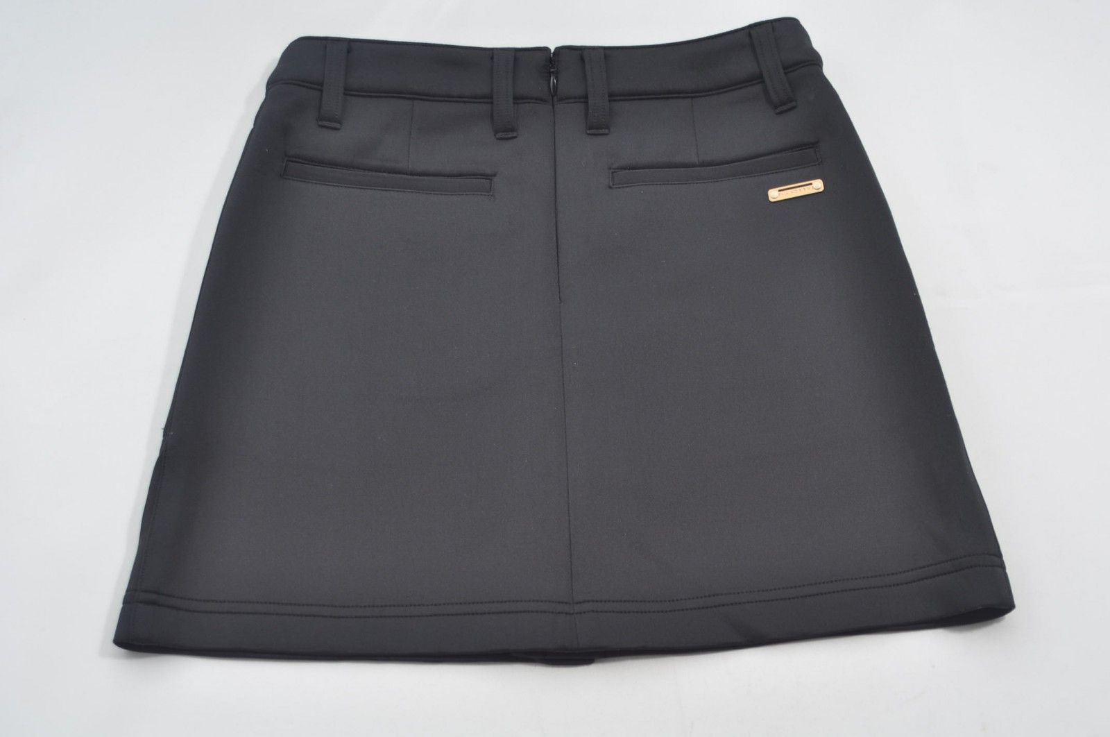 PGGパーリーゲイツ スカート ネイビー×白 ボーダー地模様