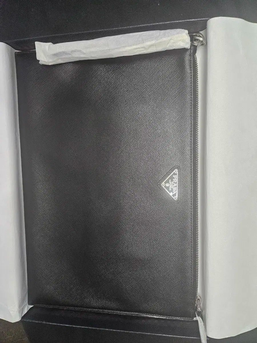 PRADA プラダ サフィアーノ メンズ クラッチバッグ