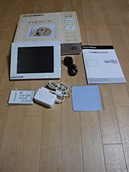 ドリームメーカー デジタルフォトフレームDMF070W43 7インチ ホワイト DMF070W43WHT