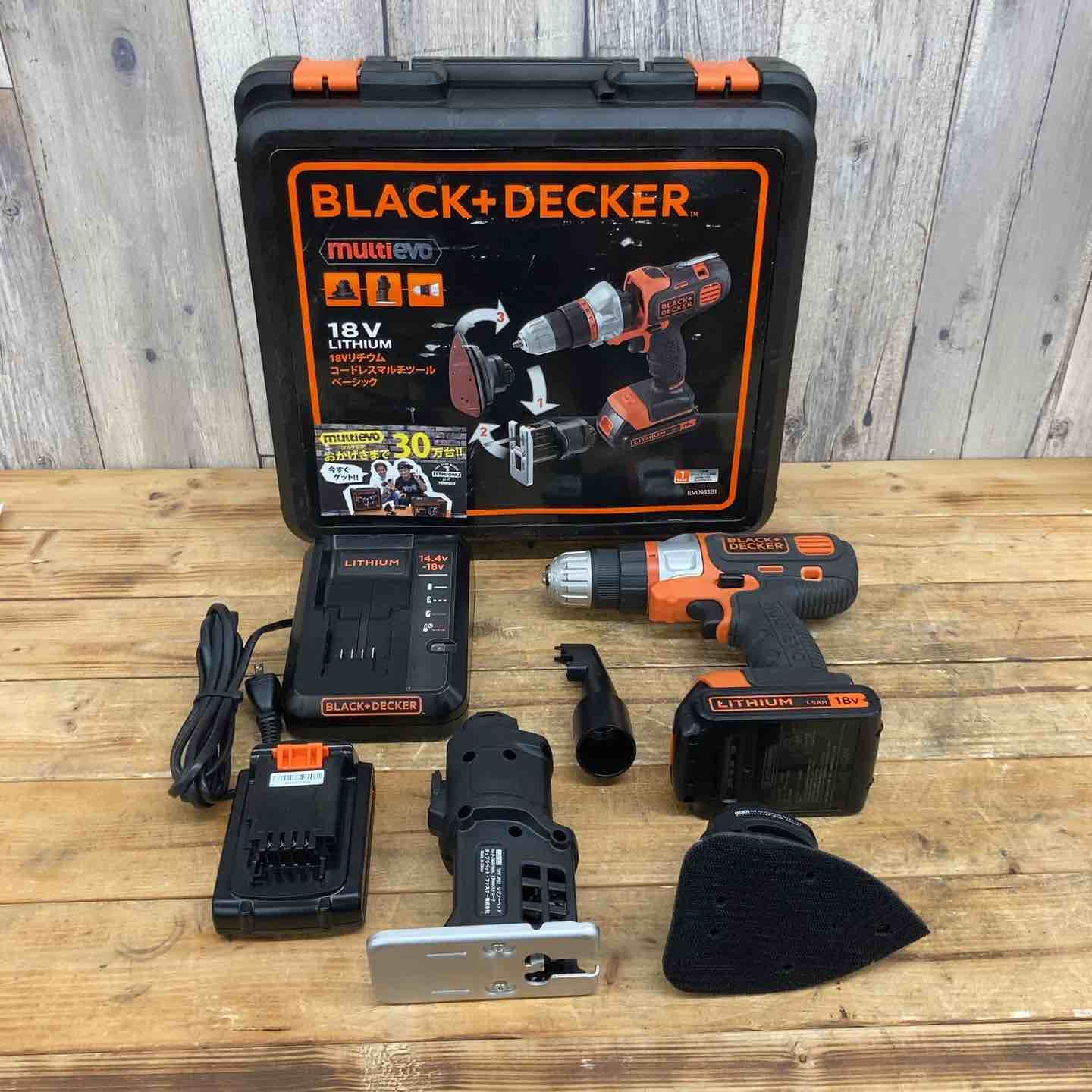 BLACK+DECKER ブラックアンドデッカー 18Vリチウムコードレスマルチ
