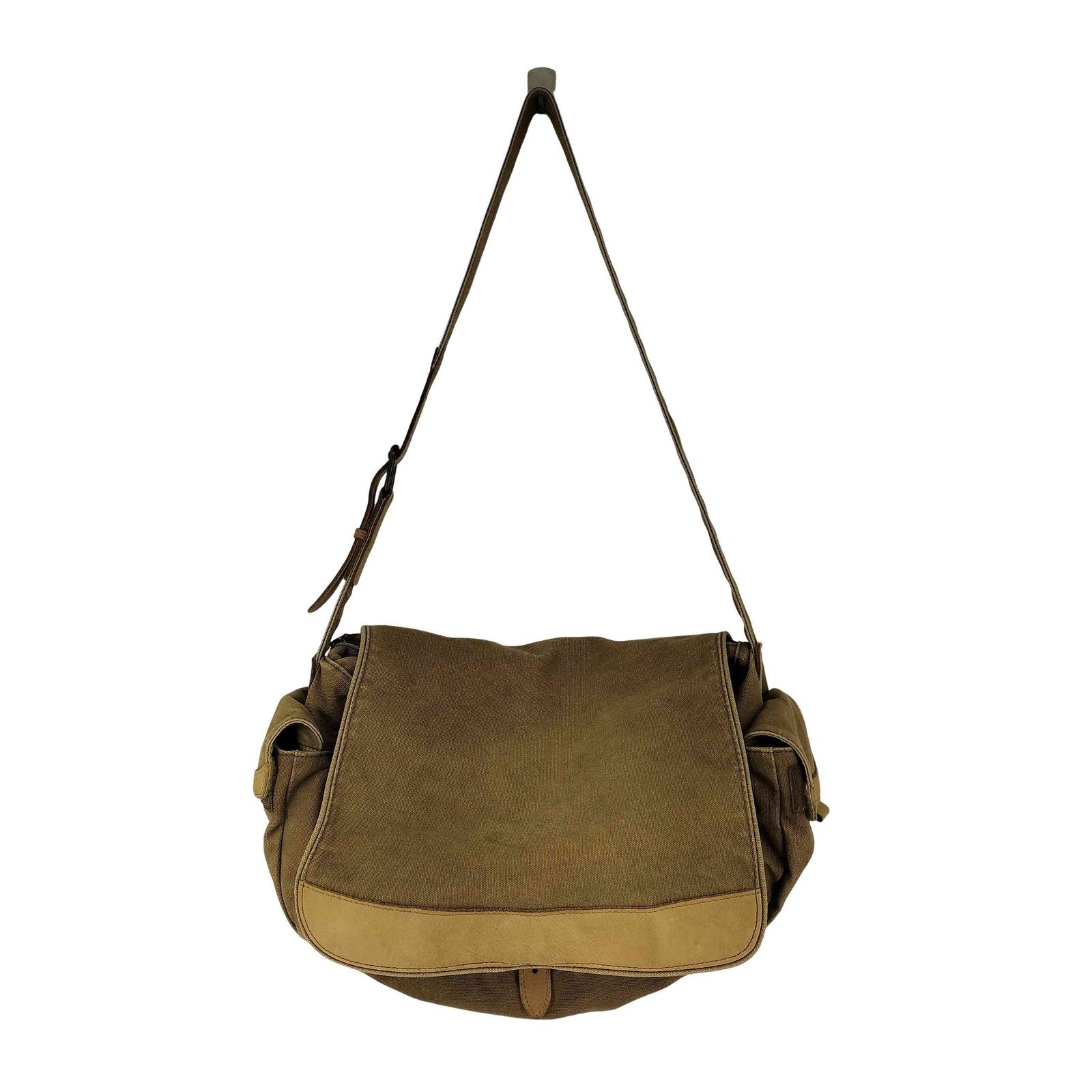 エルエルビーン L.L.Bean レザーキャンバス メッセンジャーバッグ