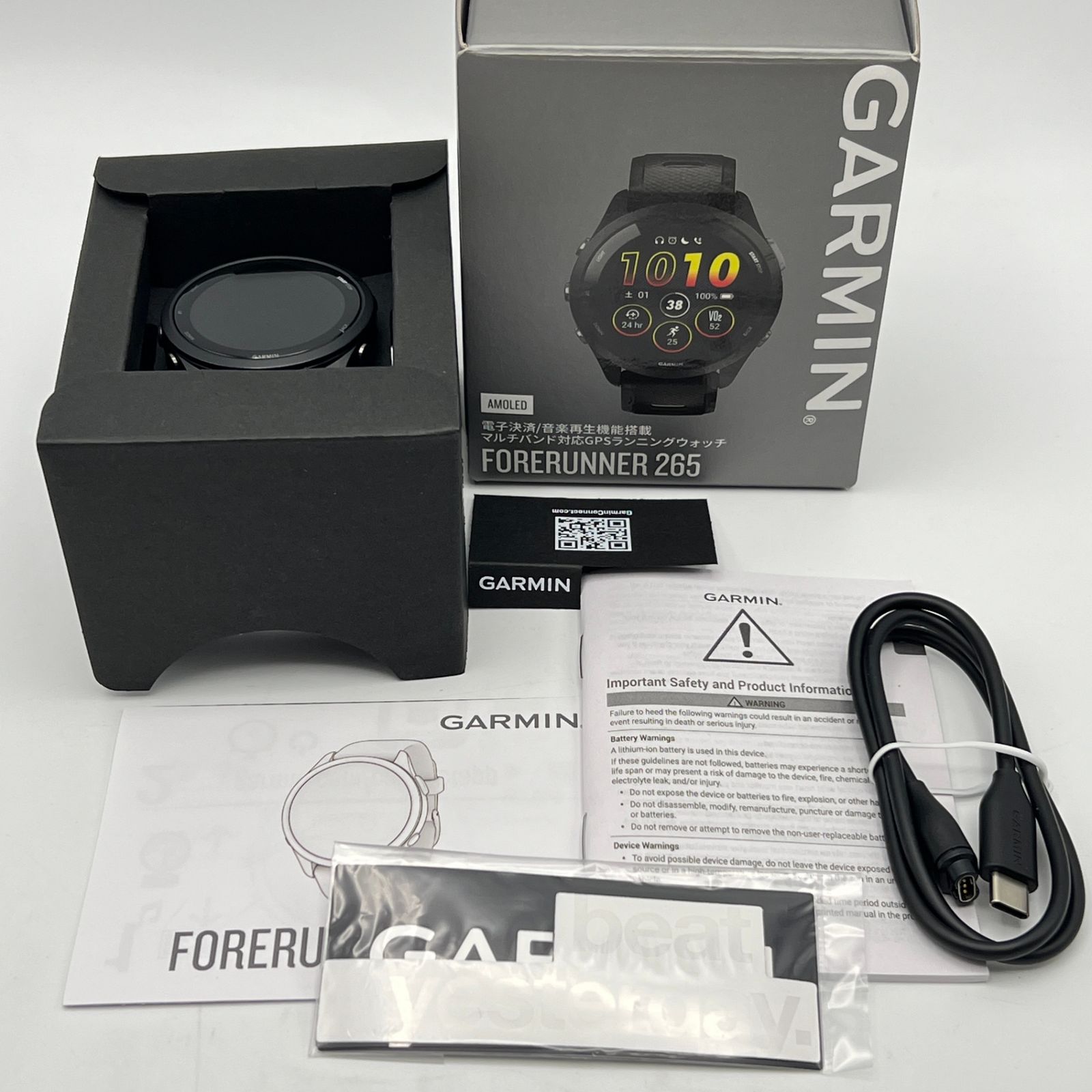 ガーミン GARMIN Forerunner 265 フォアランナー265 FORERUNNER-265 