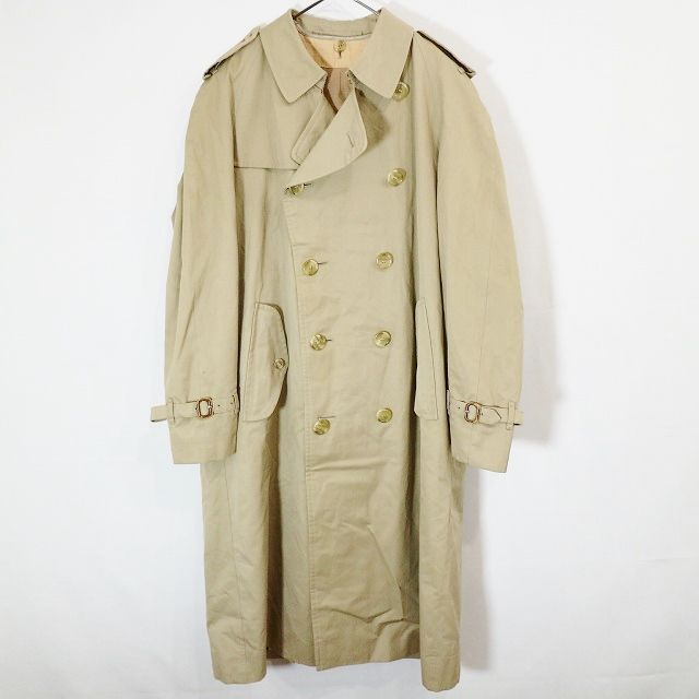 90s BURBERRY バーバリー トレンチコート Burberrys バーバリーズ ベージュ ( レディース XL ) 中古 古着 5/ m9104