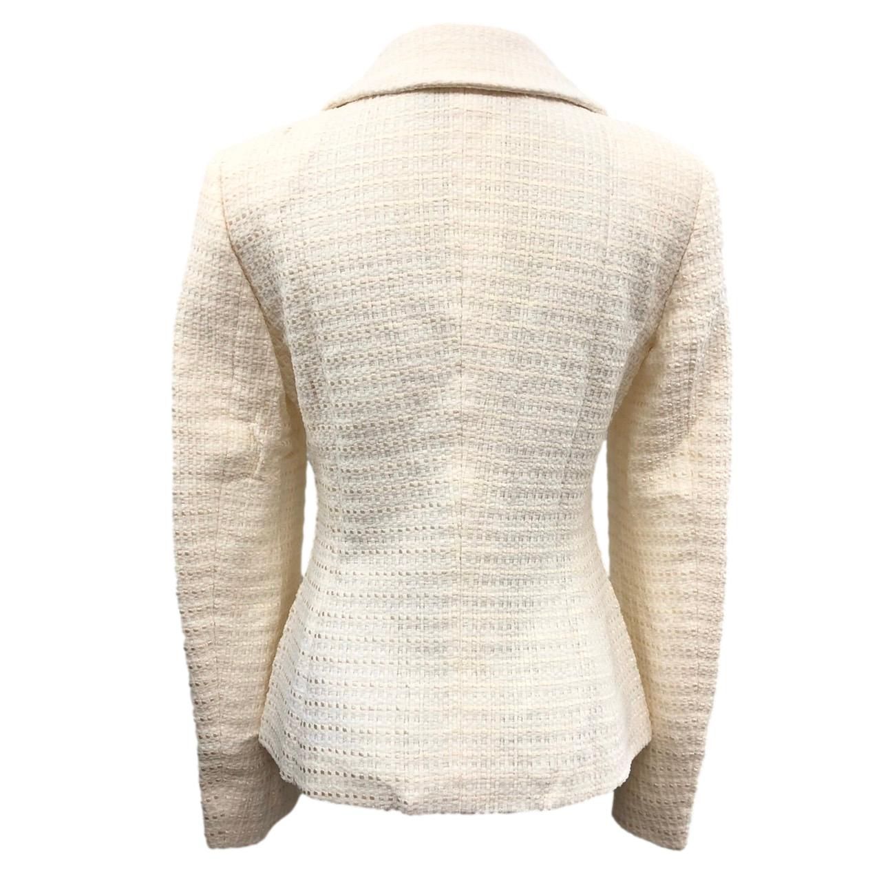 ESCADA ツイードテーラードジャケット アウター 34 サイズ