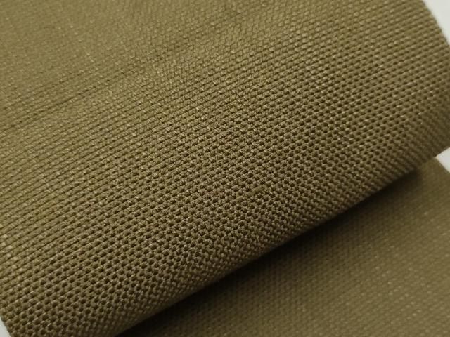 平和屋着物●男性　本場筑前博多織　角帯　栗色　正絹　逸品　CAAT8115hy 平和屋着物○男性 本場筑前博多織 角帯 栗色 正絹 逸品 CAAT8115hy