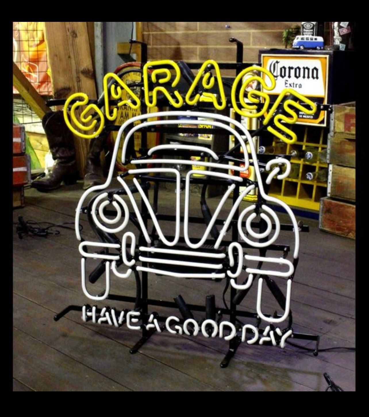 ネオンサイン HAVE A GOOD DAY ガレージ 車 電飾看板 インテリア ネオンサイン HAVE A GOOD DAY ガレージ 車 電飾看板 インテリア