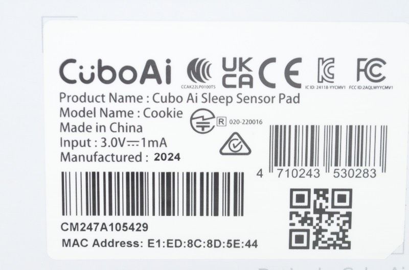 送料無料 CuboAi キューボアイ ベビーセンサーパッド Bluetooth 5.0 AIモード ベビーモニター連携 STEELWINDOWSANDDOORS_COM