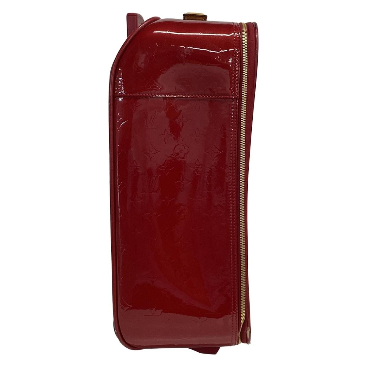 LOUIS VUITTON ルイヴィトン キャリーバッグ モノグラムヴェルニ ペガス45 M91278 ポムダムール レザー