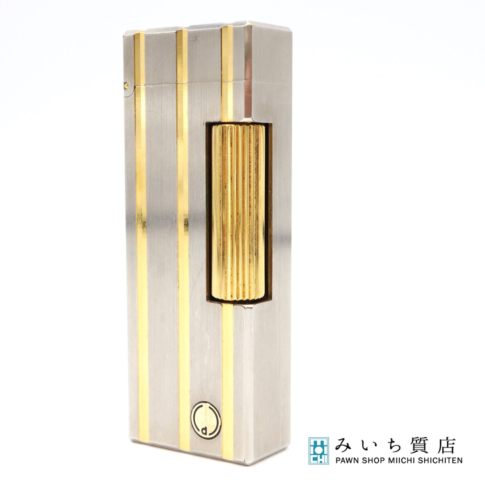 着火未確認 dunhill ダンヒル ライター ローラー式 シルバー