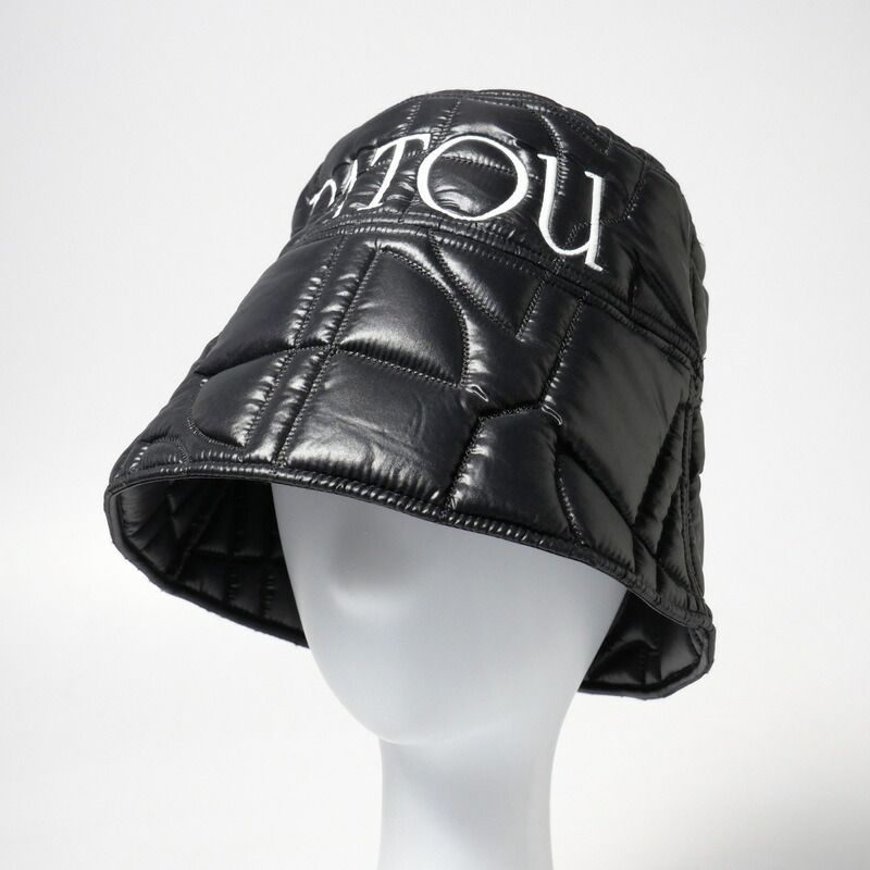 PATOU ブラックベレー帽 PATOU ブラックベレー帽