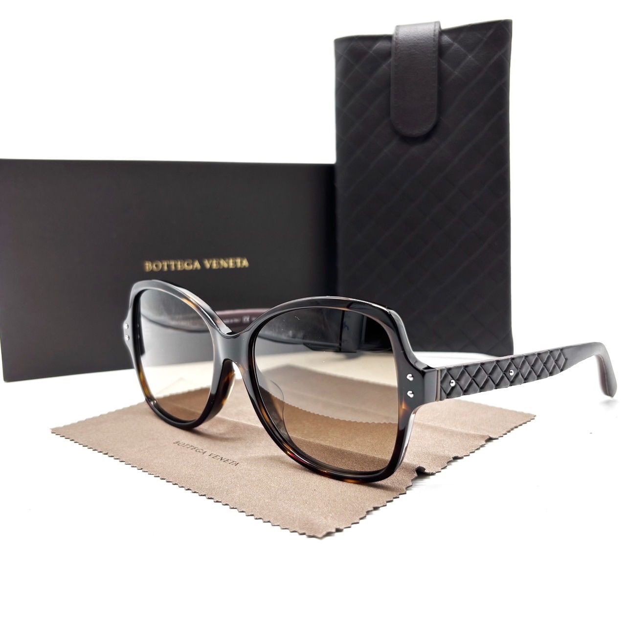 ✨美品✨ BOTTEGA VENETA ボッテガべネタ サングラス イントレチャート