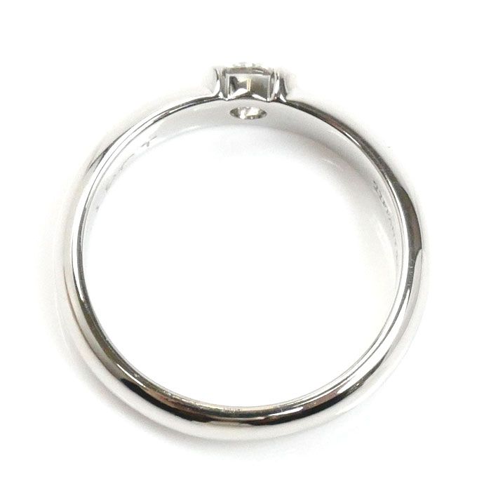 TIFFANY&Co. ティファニー Pt950プラチナ ドッツ 1Pダイヤ リング  