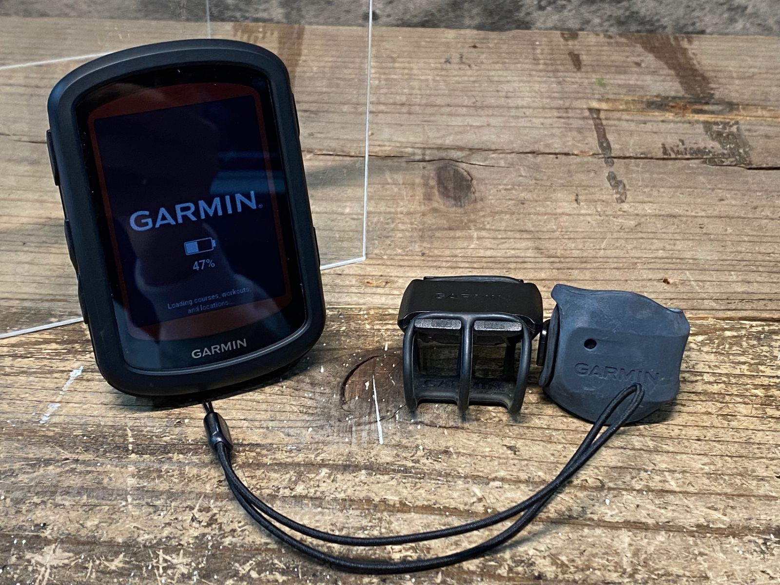IU756 ガーミン GARMIN エッジ EDGE 840 SOLAR サイクルコンピューター センサー付 起動 済