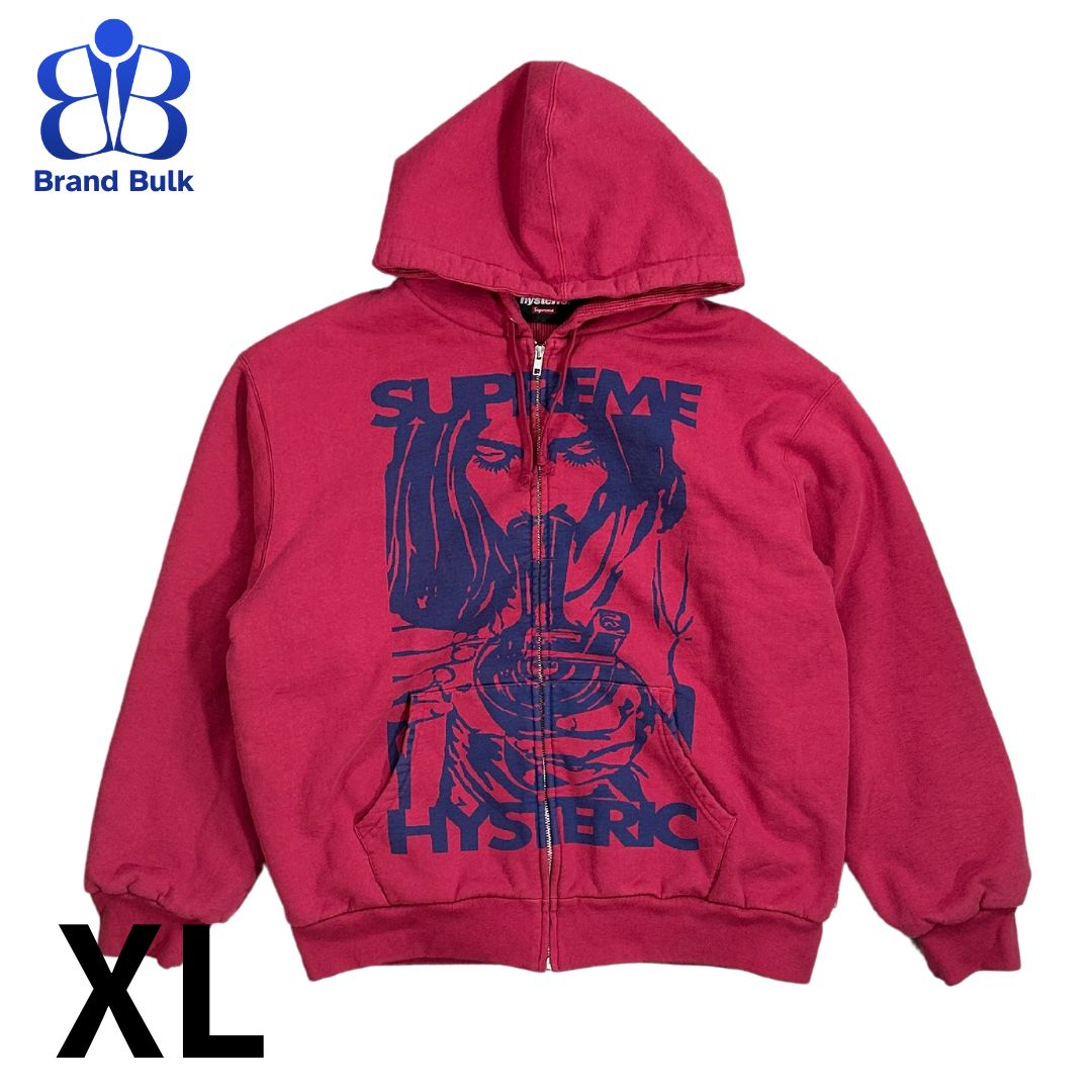 Supreme x Hysteric Glamour サーマル ラインド ジップ アップ