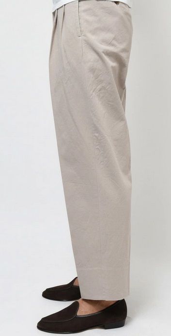 HEUGN(ユーゲン) GEORGE 2PLEATED TROUSERS TROUSER006 【訳あり