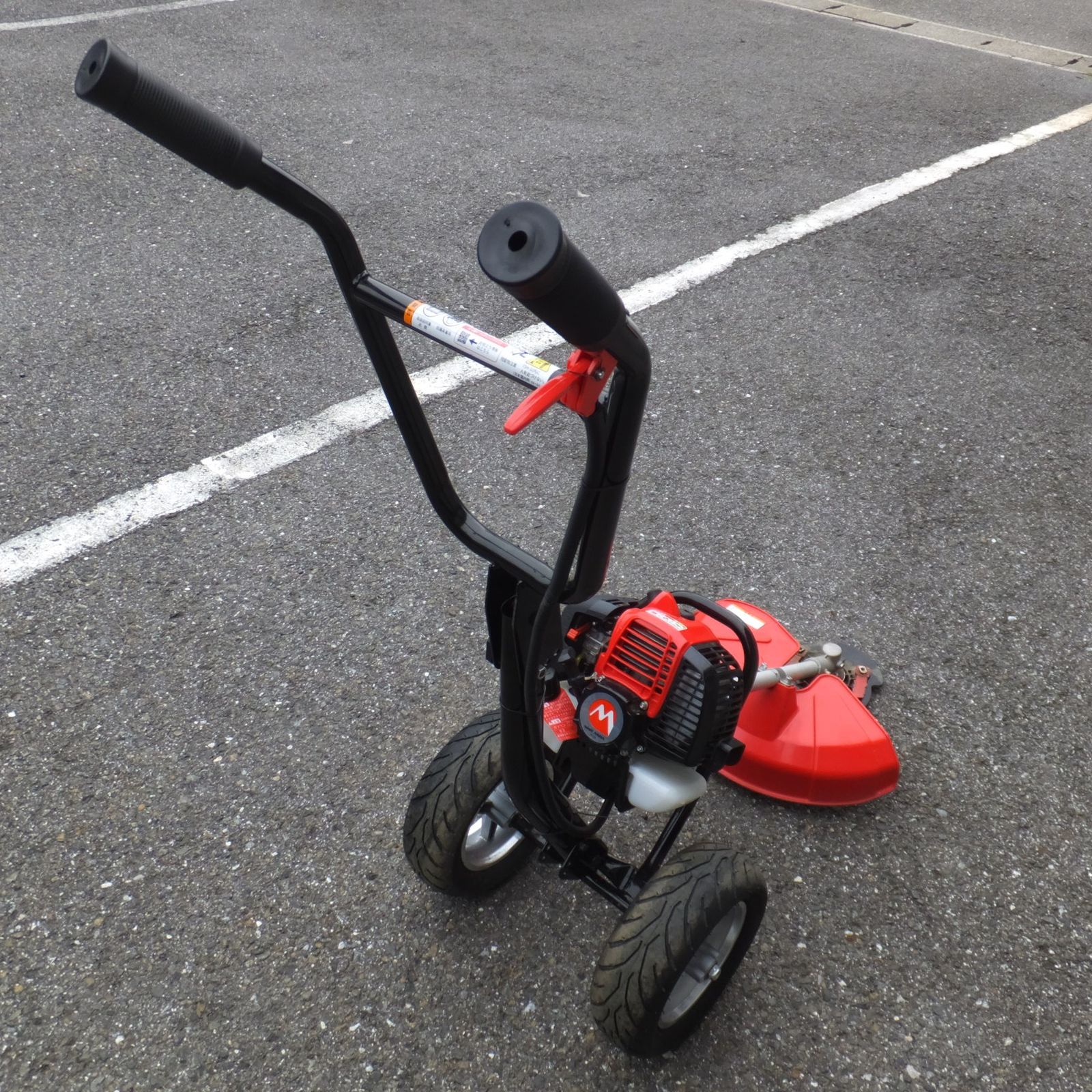 岐阜発 丸山製作所 MARUYAMA 手押し式草刈機 速刈り君Jr. K-28T コメリオリジナル HRDEVELOPMENT_JP