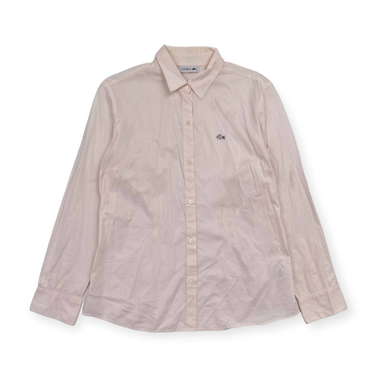 LACOSTE ラコステ 長袖シャツ サイズ36 /うすピンク/レディース - メルカリ