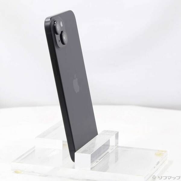 展示品〕 iPhone15 Plus 128GB ブラック MU083J／A SIMフリー【377