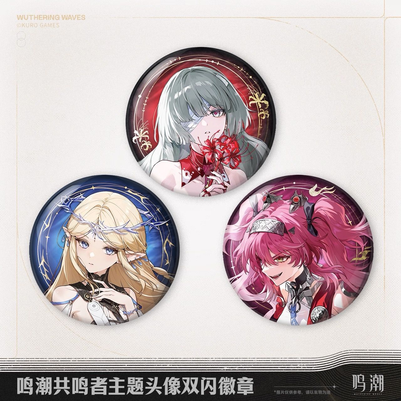 韓国限定 鳴潮 キャンパス カルテジア 缶バッジ カルテジア キャンパス