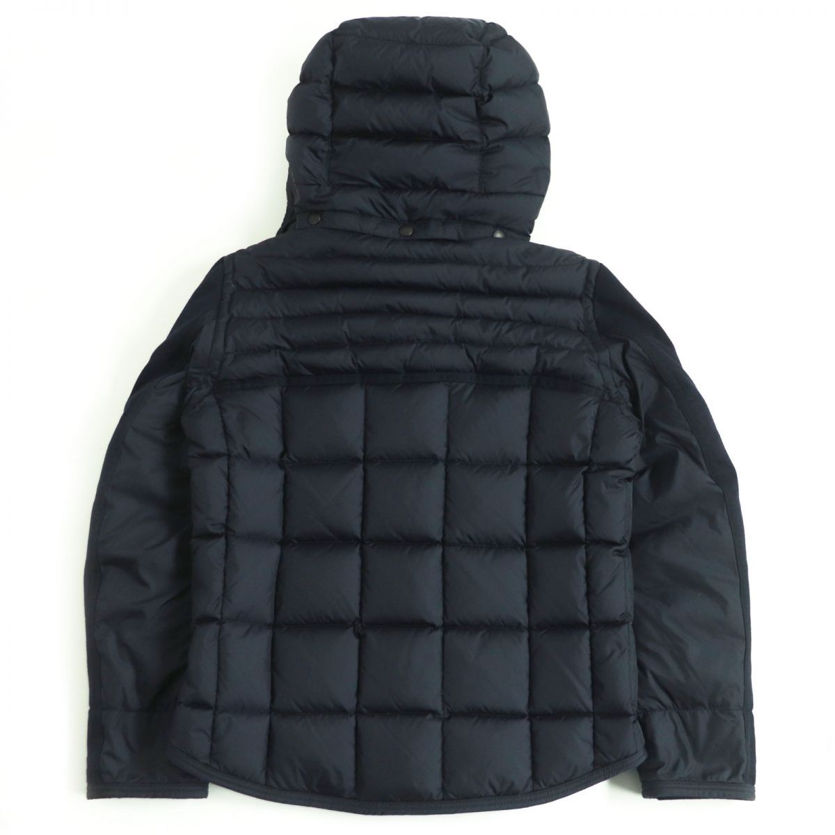 美品□18AW MONCLER/モンクレール RYAN ライアン レザーロゴワッペン