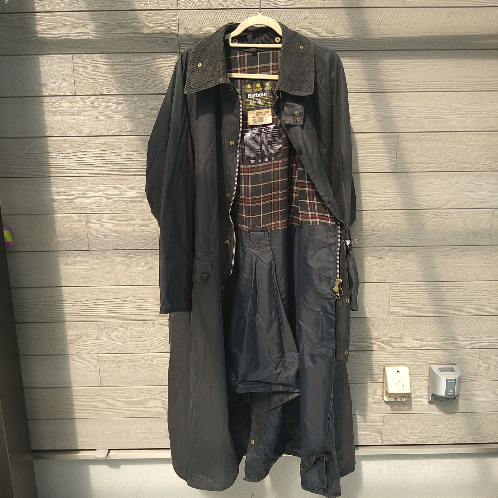 Barbour BURGHLEY バブアー バーレー 90s 1996年製vintage - omegasoft