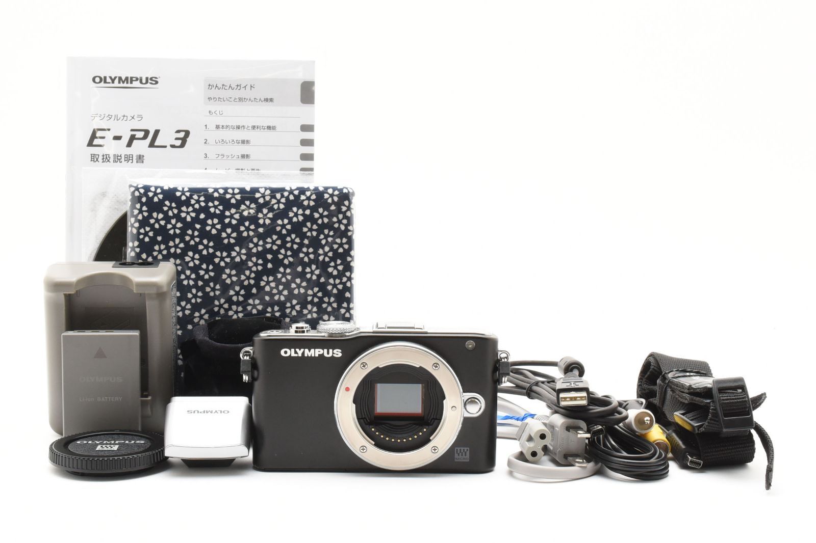 上品 OLYMPUS オリンパス PEN Lite E-PL3 2466123A
