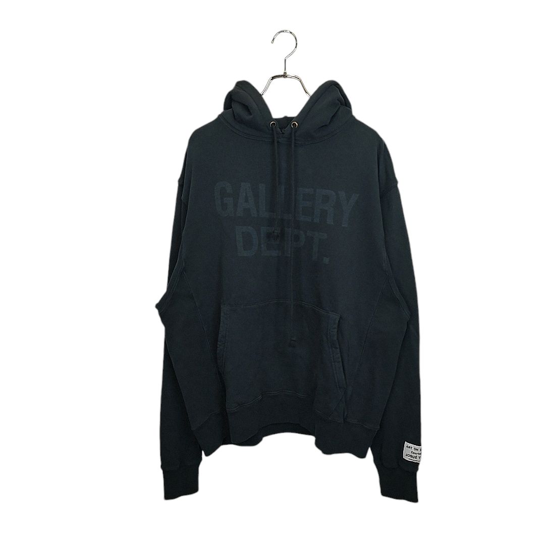 GALLERY DEPT.☆関税込☆ATK スタックロゴ フーディー ネイビー GALLERY DEPT.☆関税込☆ATK スタックロゴ フーディー ネイビー