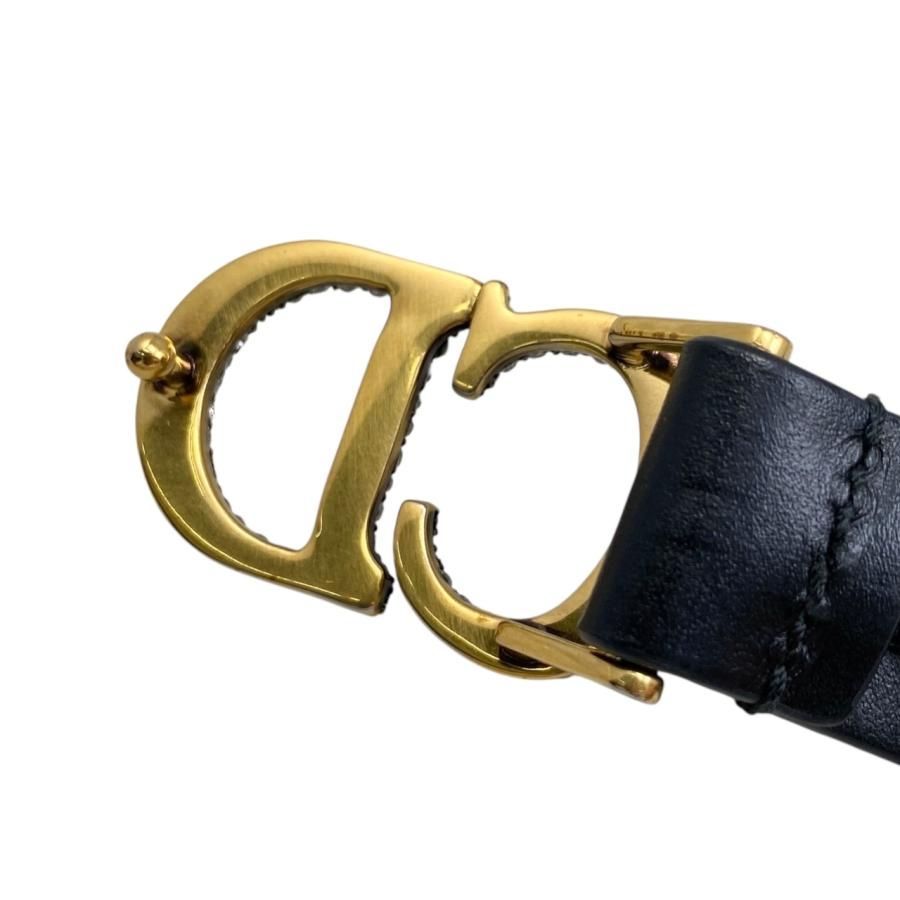 CDロゴ ゴールドバックル Christian Dior クリスチャンディオール