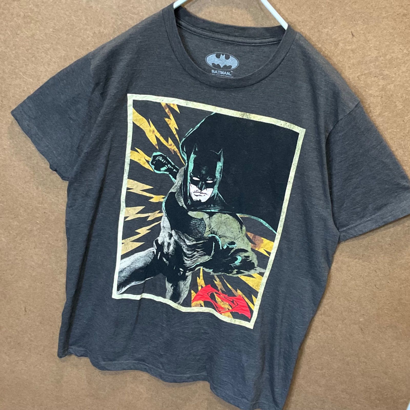 80s 90s USA製 ONEITA BAT MAN バットマン 半袖 ロゴ Tシャツ