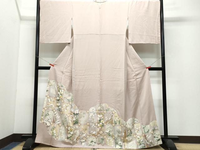 平和屋着物○本加賀友禅作家 梶山伸 色留袖 枝梅文 暈