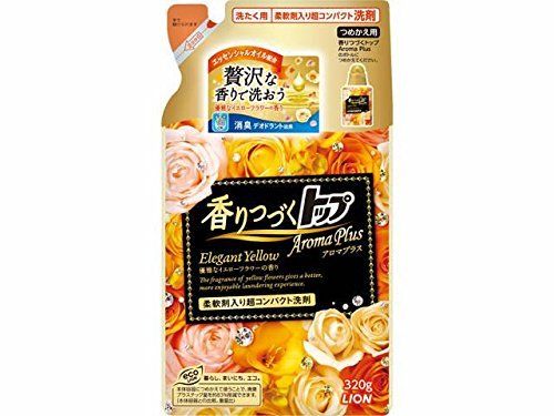 まとめ買い】香りつづくトップ アロマプラス 洗濯洗剤 液体 エレガント