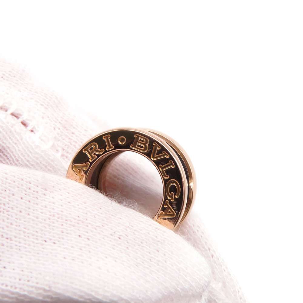 ブルガリ ネックレス ビー・ゼロワン B-ZERO1 K18PGピンクゴールド  