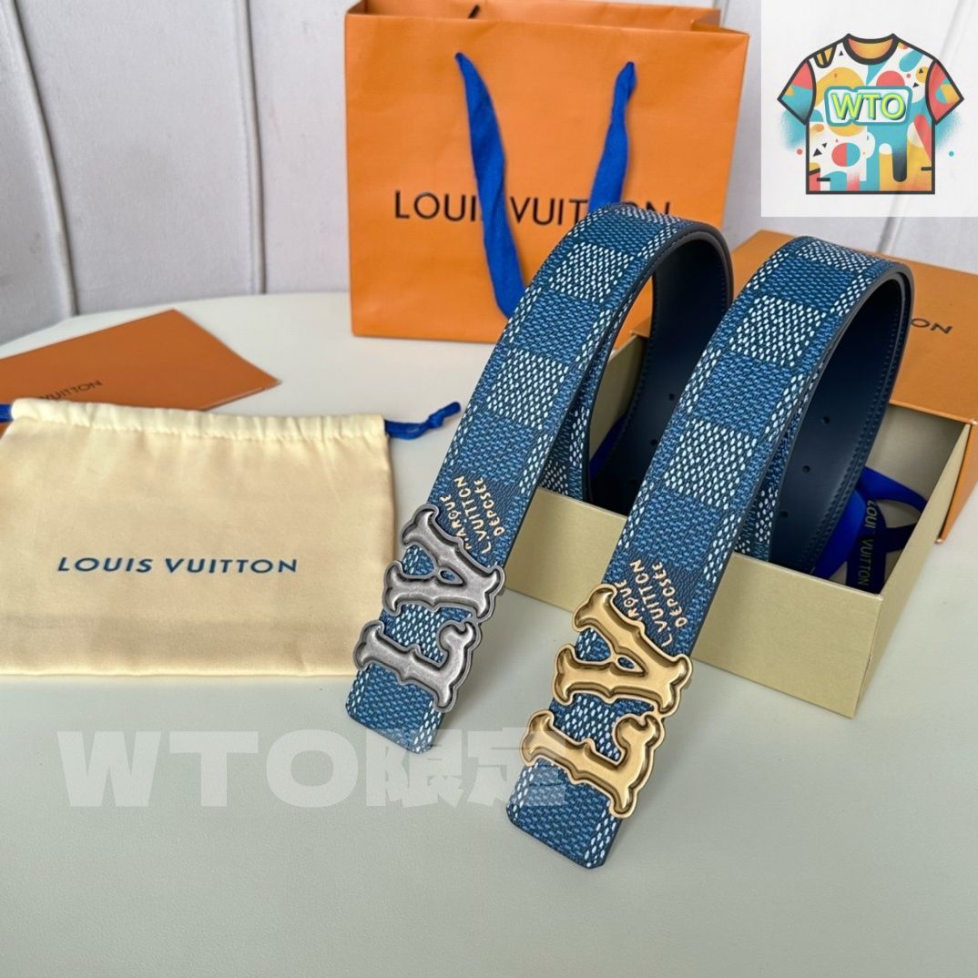 [正規店購入] ルイヴィトン　ベルト ルイ・ヴィトン ベルト-LS87 - メルカリ