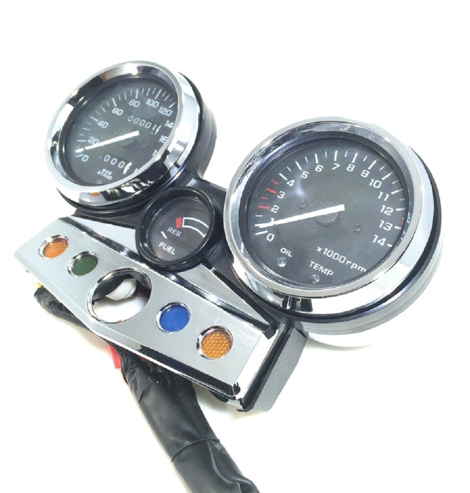 ホンダ CB400SF NC31 メーター ユニット 中期 95年 ～ 98年 カスタム スピードメーター タコメーター ホワイト 社外品