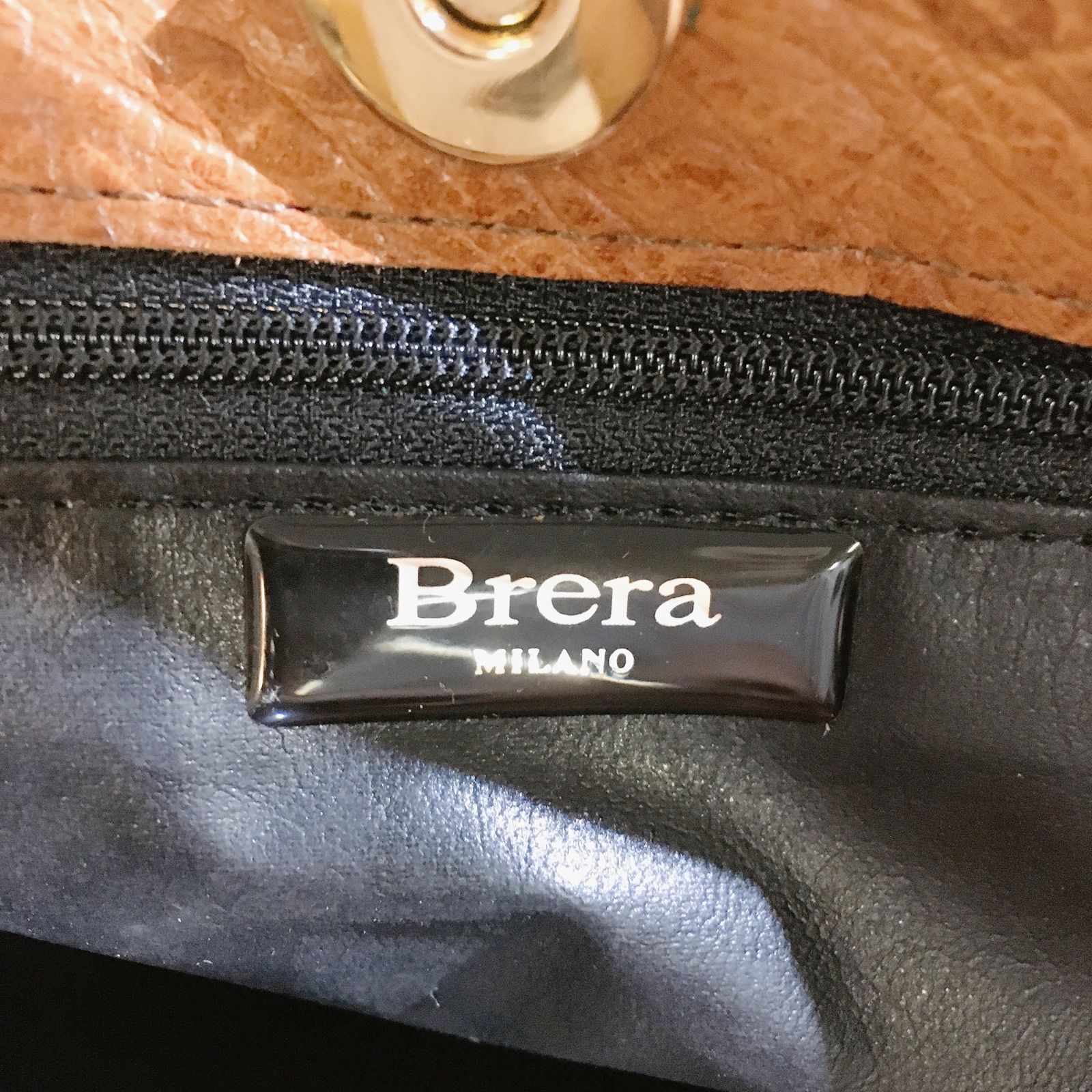 タグ付き美品】 Brera milano ブレラ ミラノ オーストリッチ バンド