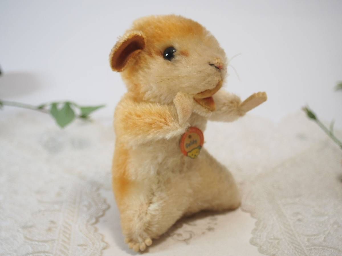 すぐったレディース福袋 送料無料☆シュタイフ☆Goldy Hamster オールID's完品 14cm ぬいぐるみ