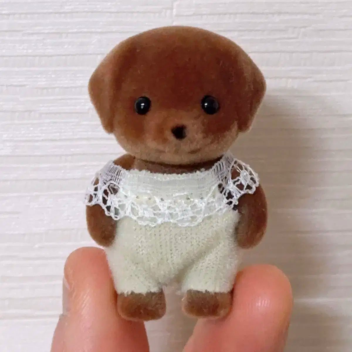 【雷市場（ポンジャン）商品韓国直送】 Sylvanian Families(シルバニアファミリー) チョコレトリーバー 赤ちゃん ( ファスナー付きバッグ (収納)