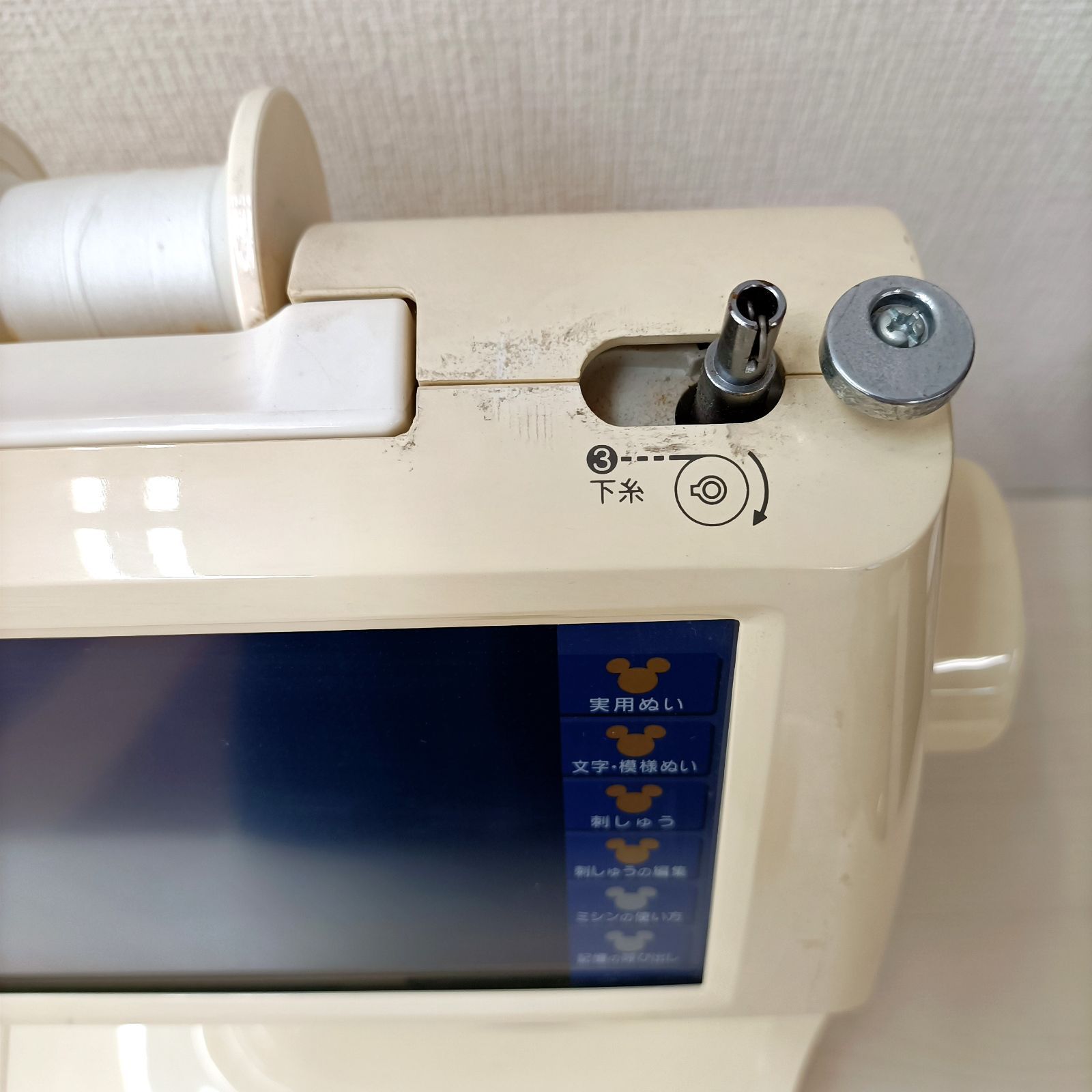 KA3【中古品】brother ブラザー ミシン M-7000 電動刺繍ミシン Disney 