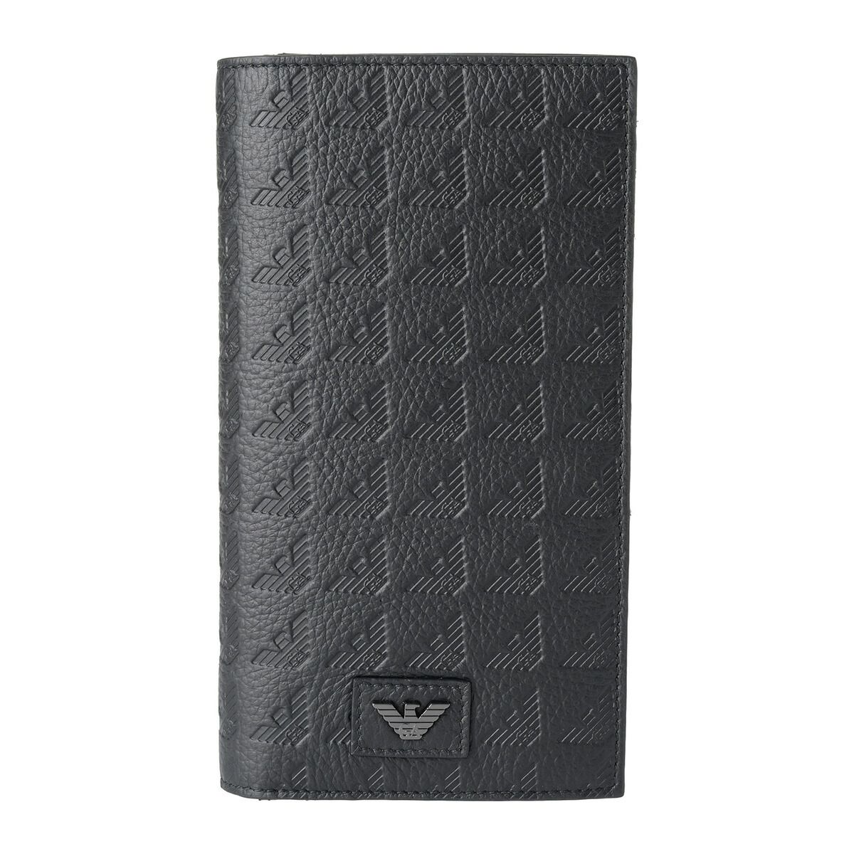 アルマーニ EMPORIO ARMANI 長財布 ブラック