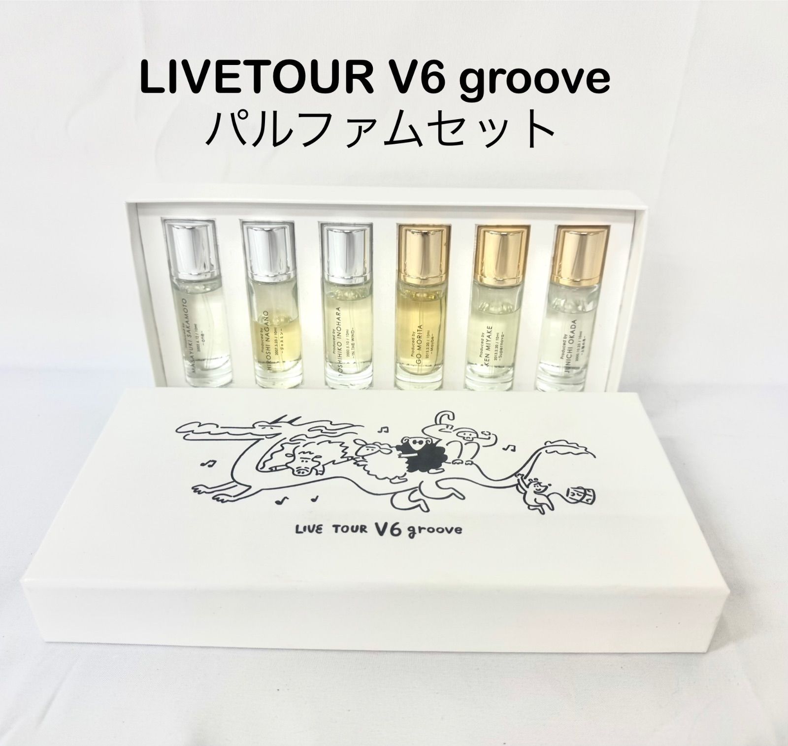 Johnny&#39;s - LIVE TOUR V6 groove 香水 V6 - V6ライブツアーgrooveグッズ 香水 Remember you love新品の