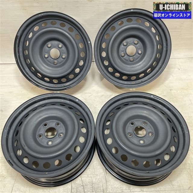 プリウス60系 17インチ 純正スチールホイール 新品 新車外し品 4本セット】トヨタ プリウス 60系 純正 スチール 鉄