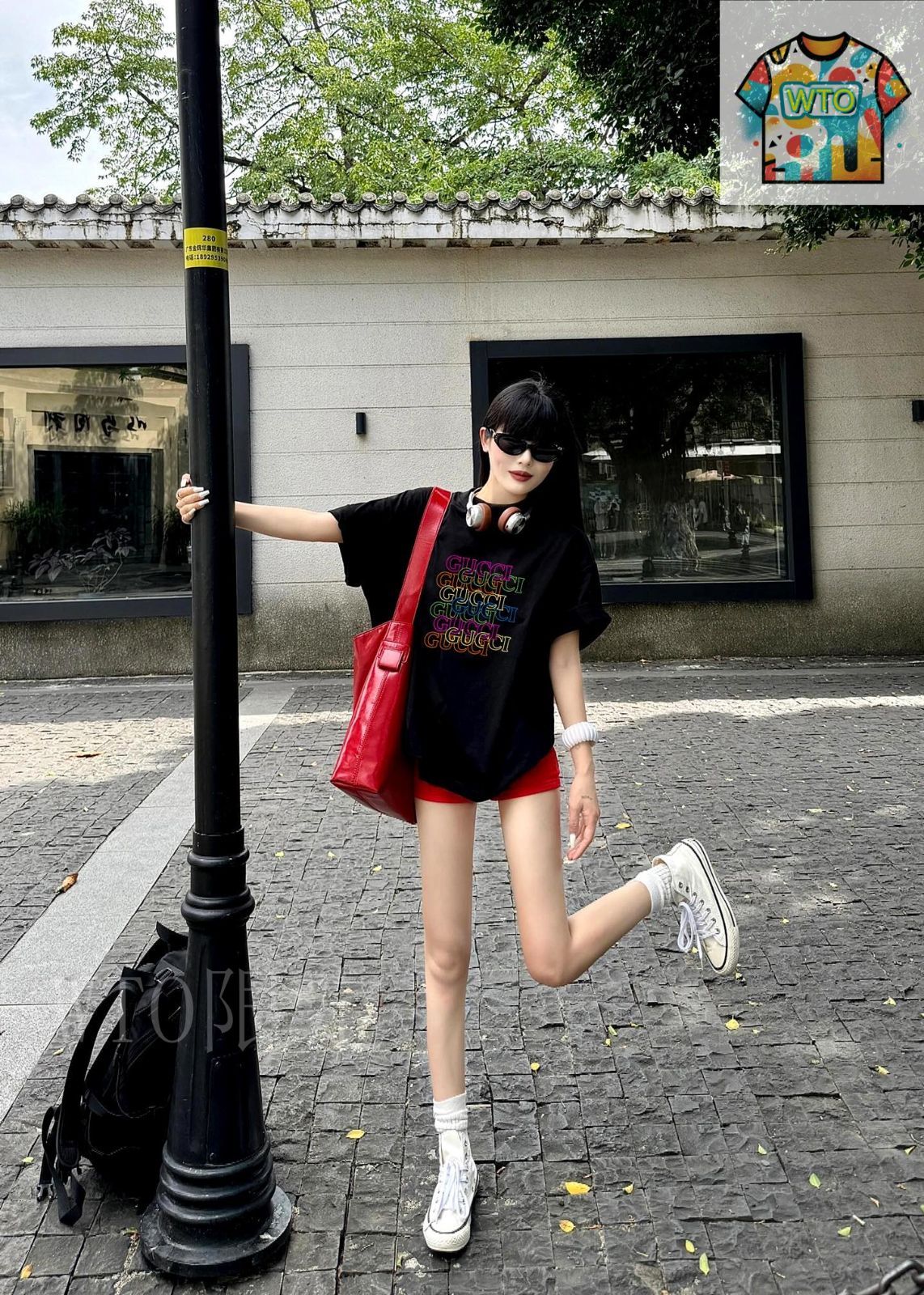 今日特価】Gucci 春夏新作 ロゴプリント半袖-3 - メルカリ