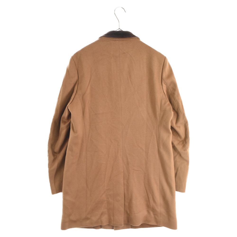 シュプリーム ロロピアーナ　チェスターコート　ベージュ　S SUPREME (シュプリーム) 17AW Loro Piana Wool Overcoat ロロピアーナ