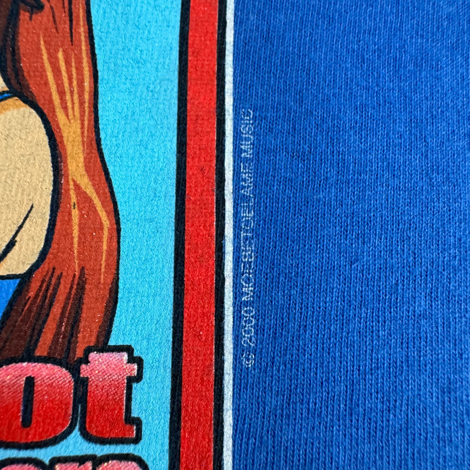 00s Red Hot Chili Peppers ICE CREAM 2000 アニメ ガール プリント T 