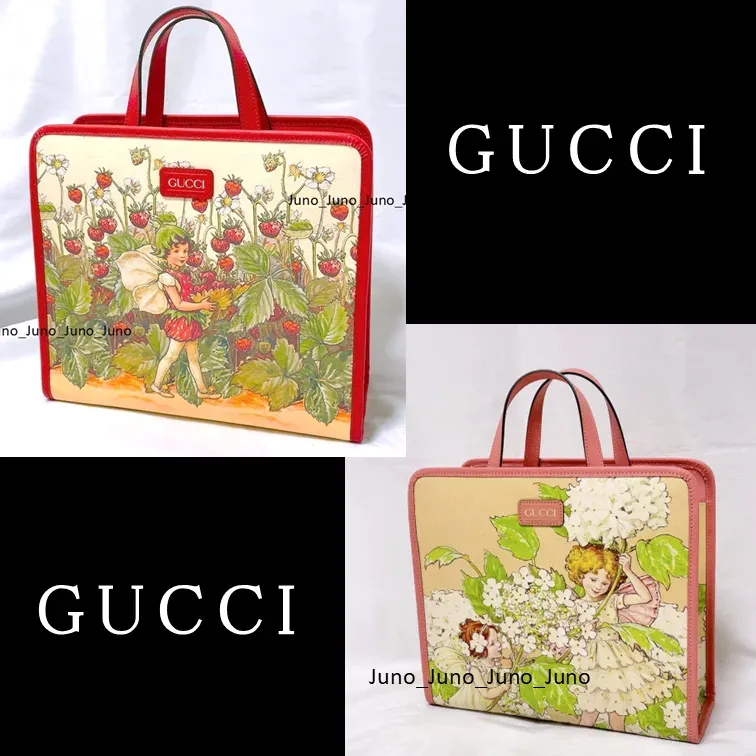 GUCCI トートバッグ キッズバッグ 大人OK フェアリー 2way