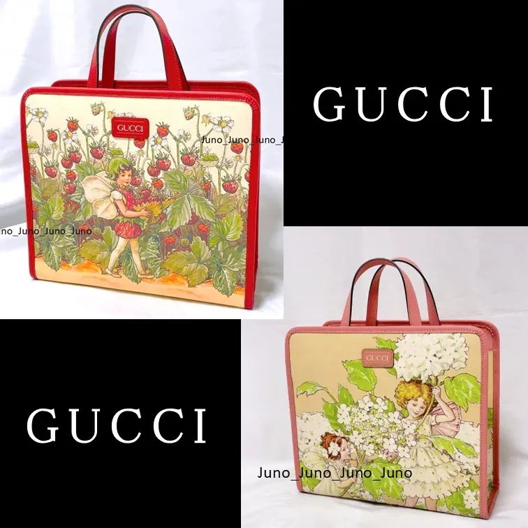 GUCCI トートバッグ キッズバッグ 大人OK フェアリー 2way - メルカリ