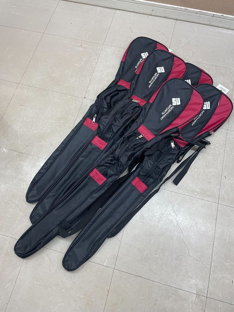 NORTHWAY SPORTS ノースウェイスポーツ NSG-19CH クラブケース平型 ブラック 5個まとめて (P1961axwYM) Northway Sports パークゴルフ NSG-19CH 平型クラブケース : マルシン