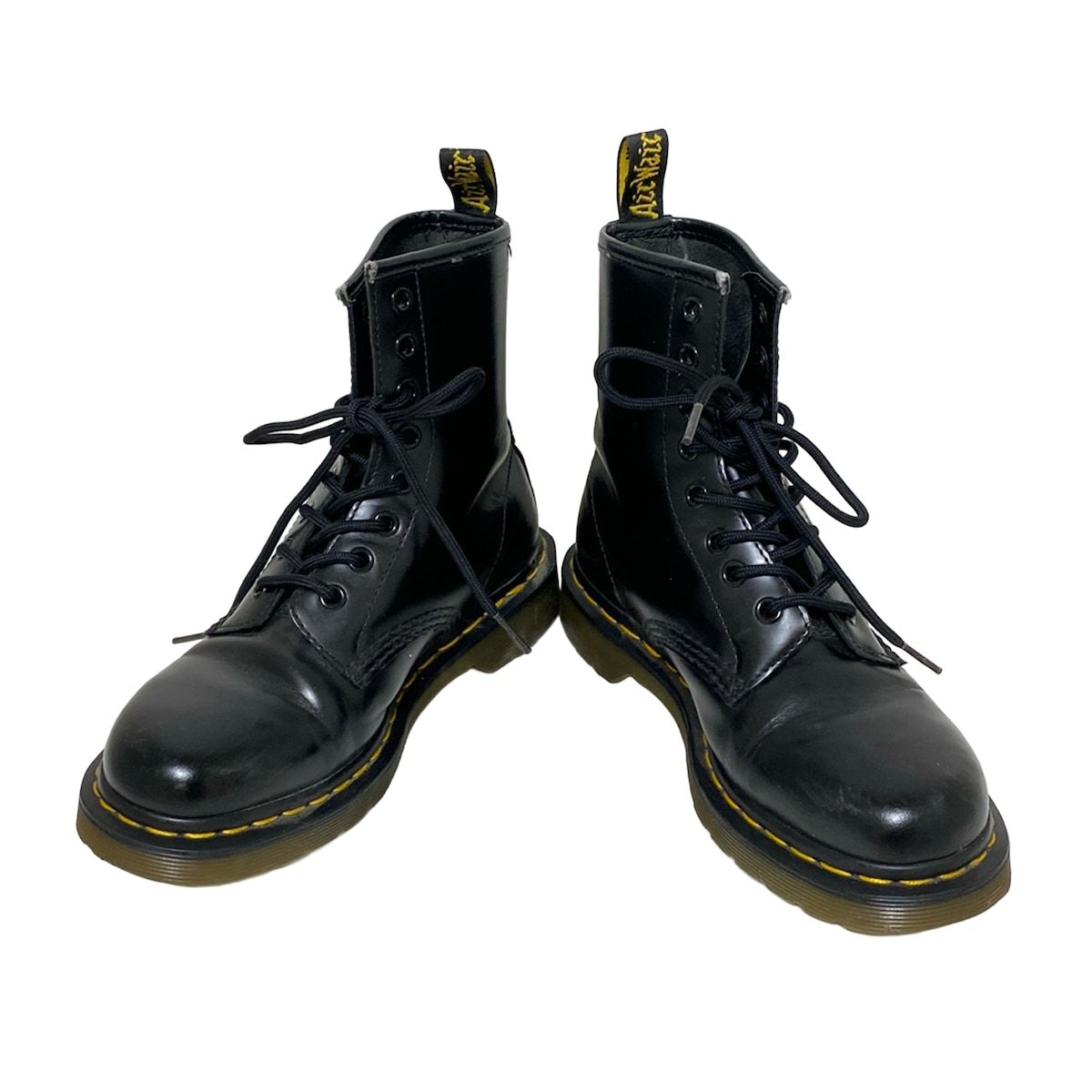 Dr.Martens ドクターマーチン ショートブーツ UK4 レディース - 黒 レザー