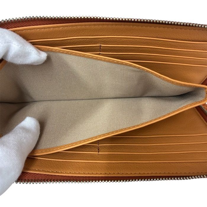併売商品※◇中古美品◇L字ファスナー長財布 クロコダイルレザー 